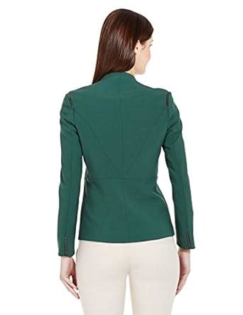 Buy Elle Women's Blouson Jacket (Eejk0003_Green_X-Small) at Amazon.in