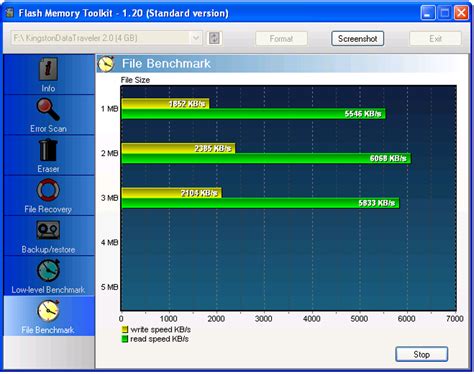 Flash Memory Format Tool 的图像结果