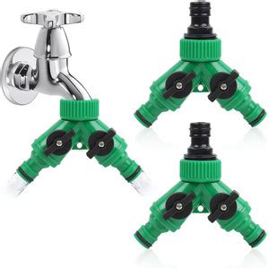 SUPVOX Garden Irrigation 2 Way Splitter for Hose Connectors Hose Pipe ...