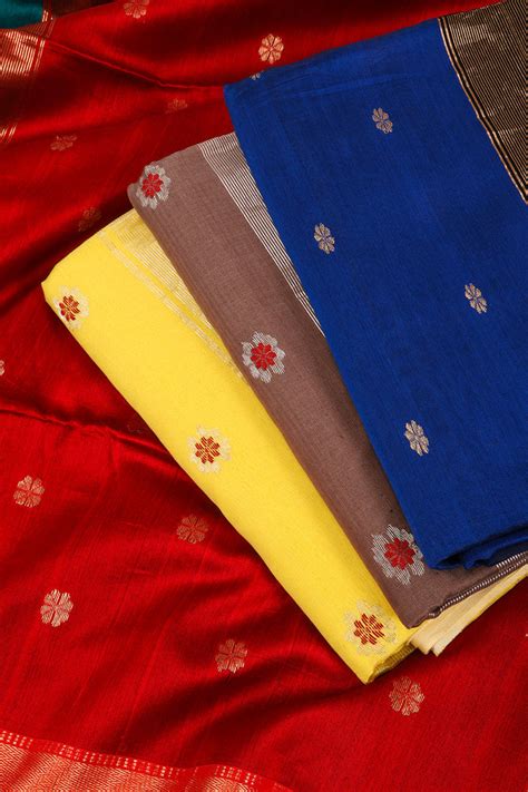 Shop Handloom Maheshwari Sarees – Silk Cotton & Silk Sarees with Zari ...