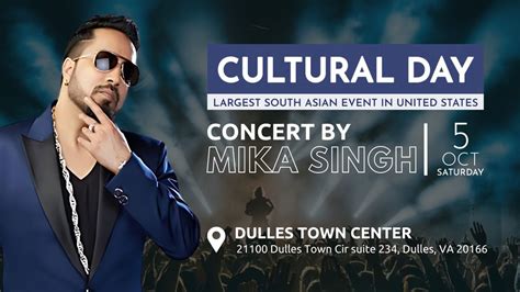 Live Concert by Mika Singh | Cultural Day & More | Presented by SAAREP ...