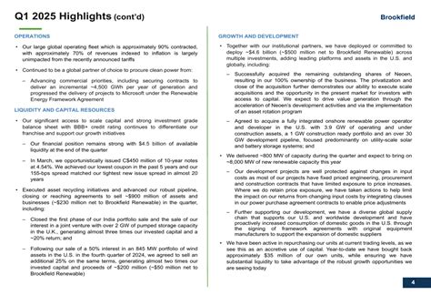 Brookfield Renewable Q1 2025 slides: FFO up 7% as capacity expands 29% ...