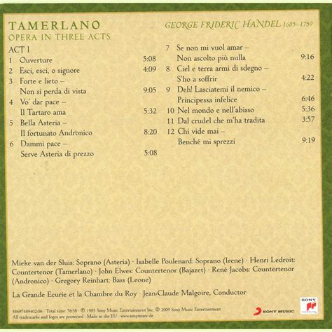 Image result for Handel Operas DVD