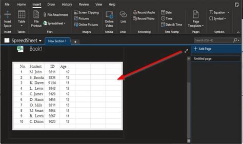 How to Put Formulas into Excel Spreadsheet in One Note 的图像结果
