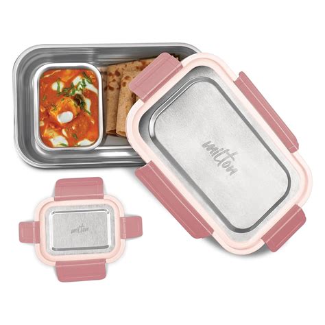 Buy MILTON Home Meal Sr. Stainless Steel Airtight Leak-Proof Lunch Box ...