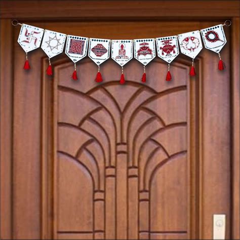 Creative Touch Ashtamangal Jain Torans for Entrance Door | Jain ...