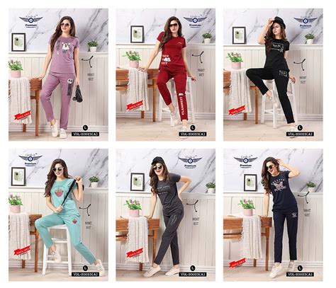 20023-A Grab It Tencil Pyjama Night Suits – Kavya Style Plus