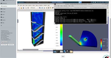 Fds Simulation 的图像结果