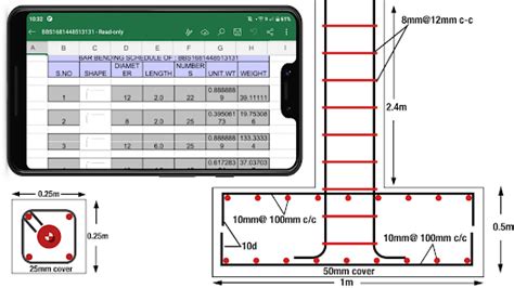 Bar bending schedule rebar bbs – Apps on Google Play
