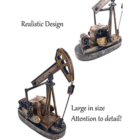 Buy Urbalabs Oil Derricks Vintage Office Desk Statues Nodding Donkey ...