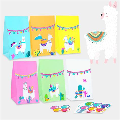MOAXMOA Llama Party Favor Bags Cactus Gift Bags India | Ubuy