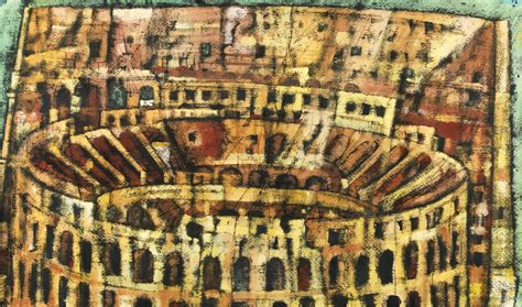 Franco Laurenti 1950s pastel The Colosseum sold at auction on 17th May ...