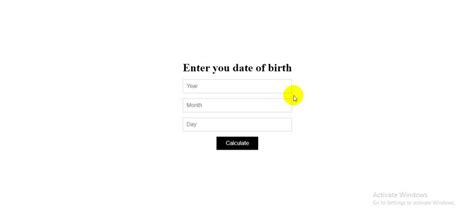 Image result for JavaScript Age Validation