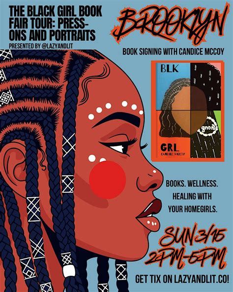 The 3rd Annual Black Girl Book Fair: Press-Ons and Portraits, Atolye ...