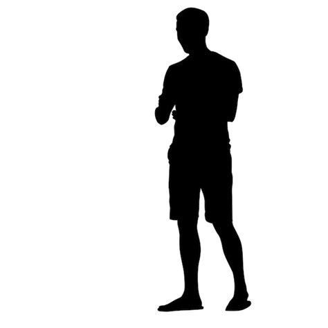 People Standing White Background 的图像结果