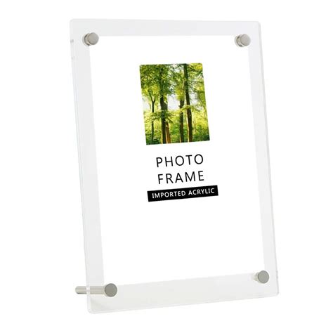 Acrylic Photo Frame, A4 Size, Clear, Picture Frame, Double-Sided ...