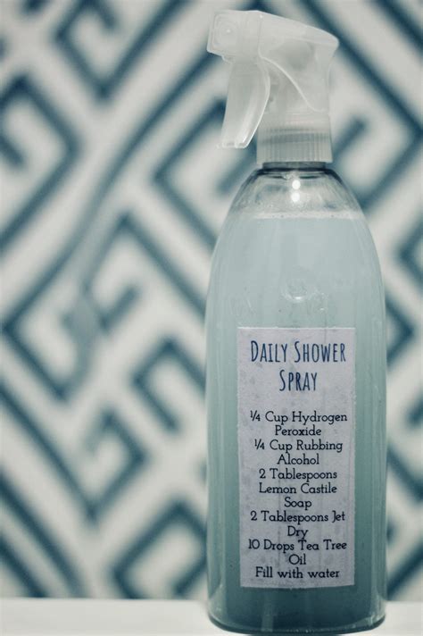 Diy daily shower spray – Artofit