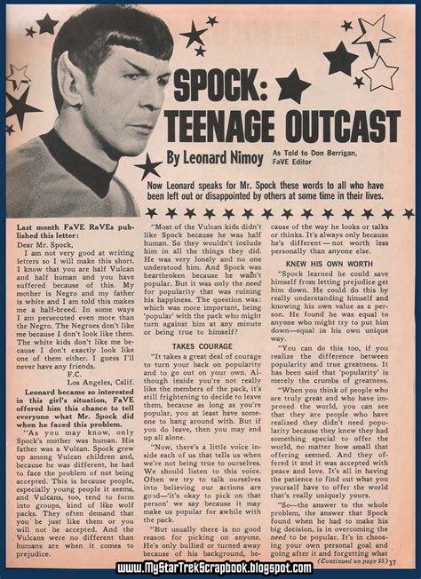 Leonard Nimoy's Advice To A Biracial Girl In 1968 : Code Switch : NPR