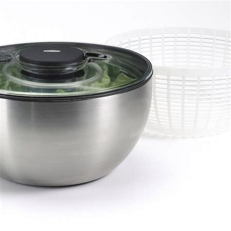 Salad Spinner With Stainless Steel Basket at Ellie Hedditch blog