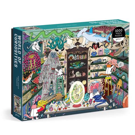 World of Curiosities 1000 Piece Puzzle – Galison