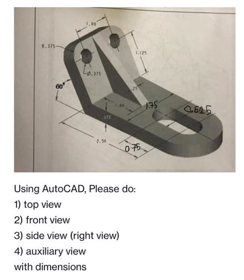 Image result for AutoCAD Design Top View Side View