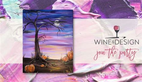 Paint & Sip: OLE HALLOWS EVE, Wine & Design Chapel Hill (Chapel Hill ...