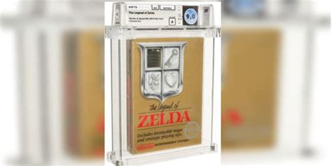 Unopened Legend of Zelda game from 1987 sells for $870,000