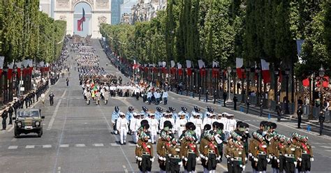 Bastille Day Parade: Indian Army Marches On Champs Elysees