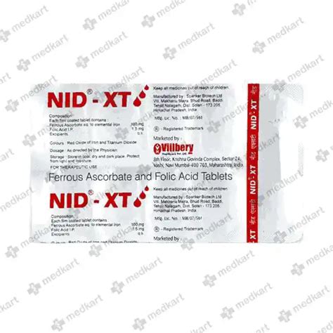 NID XT TABLET 10'S Price, Uses, Side Effects & Substitutes | Medkart