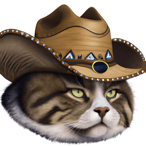 Cat Cowboy Hat at Brenda Norris blog