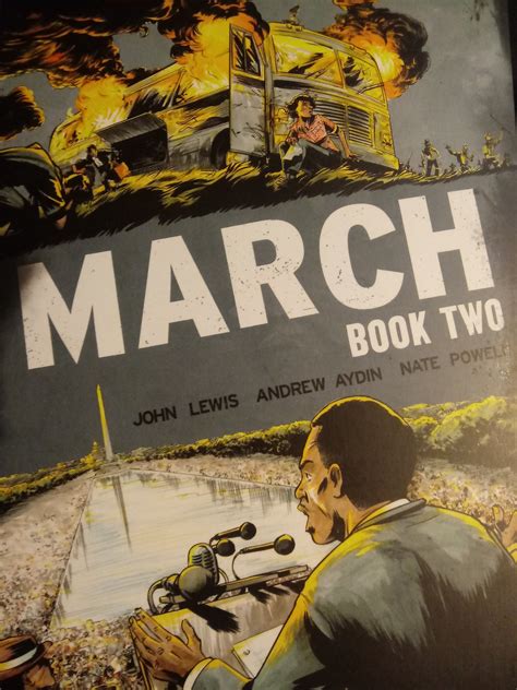 March Book 2 (March Trilogy-John Lewis)- Graphic Novel History Ages 12 ...