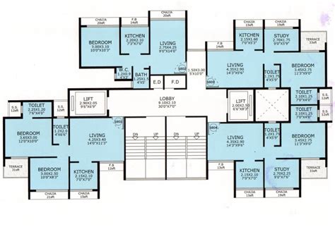 City Century One at Ghansoli by City Infra - Floor Plans, Layout - Dwello