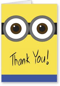 Lolprint Thank You Minion Greeting Card Price in India - Buy Lolprint ...