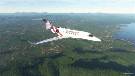 Cessna Citation Longitude - Thai Virtual Pilots Livery [8K] for Microsoft Flight Simulator | MSFS