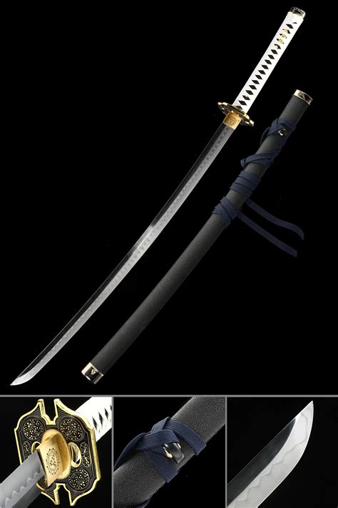 Yamato Sword - Devil May Cry Vergil Katana T10 Steel Clay Tempered Real Hamon - TrueKatana