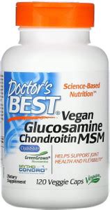 Doctor's Best Vegan Glucosamine Chondroitin MSM Price in India - Buy ...