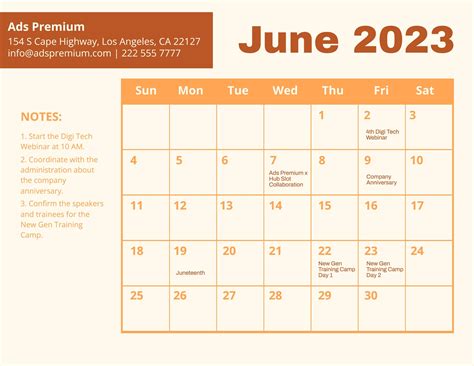 June Calendar With Holidays Premium Vector | Set Of June Calendar In