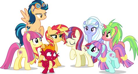 AU Mane 7 and Moondancer | Hài hước