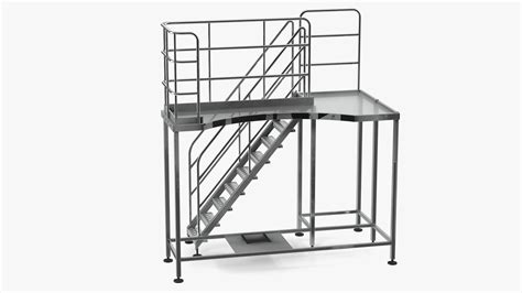 3D Rooftop Access Platform model | 3D Molier International