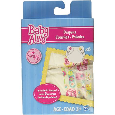 baby alive diapers and food - Denna Lima