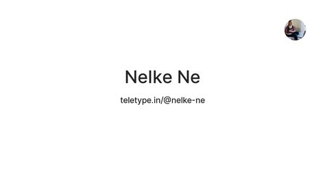 Nelke Ne — Teletype