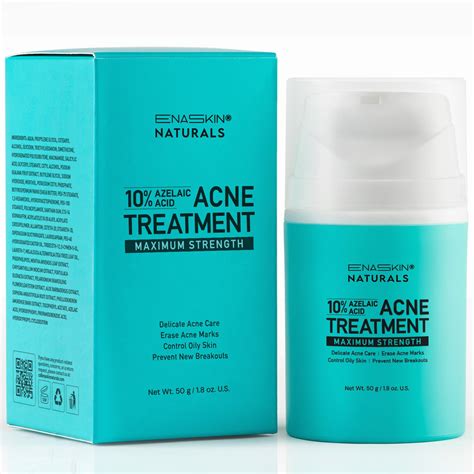 EnaskinNaturals Cystic Acne Spot Treatment Cream for Face, Back and ...