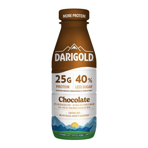 14oz Ultra-Filtered Chocolate Milk | 14oz Single Serve Bottle| Darigold
