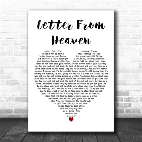 Free letter from heaven printable version, Download Free letter from ...