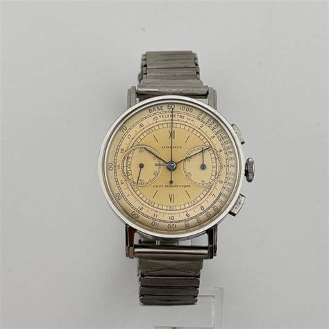 Longines Chronograph Calibre Rare 13 ZN Acier Inox Case Box... for Rs ...