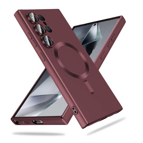 DIZORO Samsung S24 Ultra Case, Compatible with Mag Safe, Matte Luxury ...