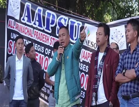 Arunachal: Students stage protest against Nagaland civilian killings ...