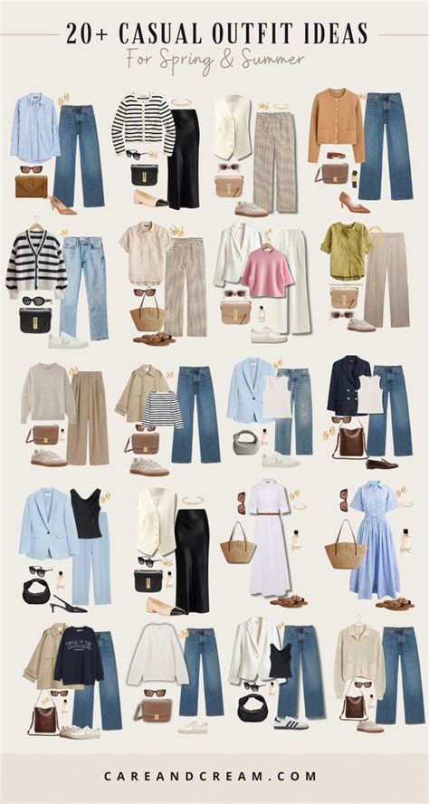 20+ Cute Outfit Ideas for Spring and Summer to Elevate Your Style Game ...