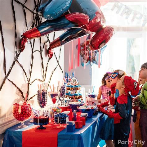 Pin by samira on Festa infantil | Spiderman birthday party decorations ...