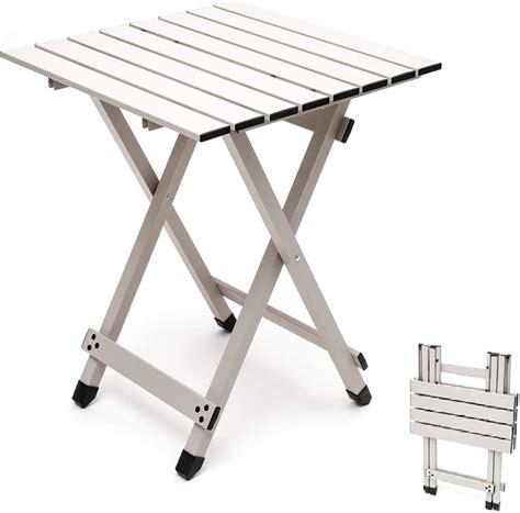 Buy Sunnyfeel Folding Camping Table - Lightweight Aluminum Portable ...